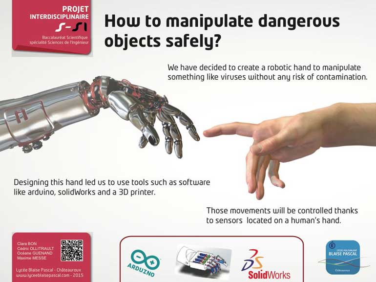 How to manipulate dangerous objects safety ?