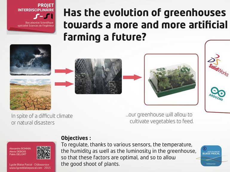 The evolution of greenhouses towards an artificial farming.